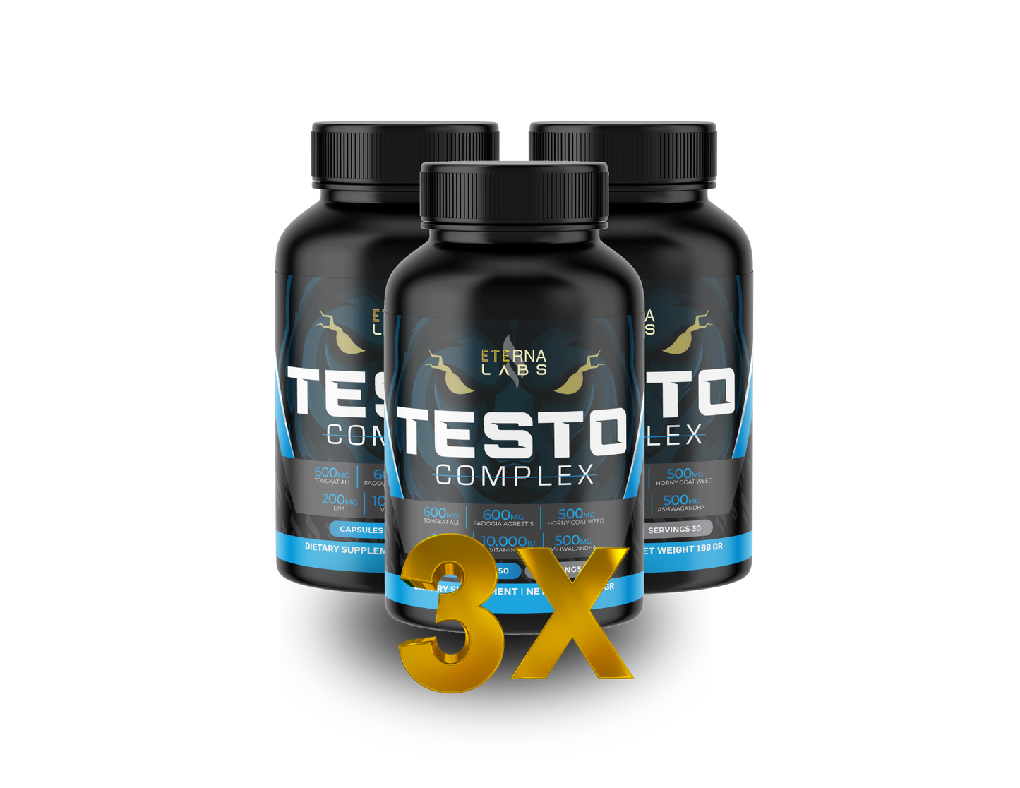 3X Testo Complex (3 Months Supply)